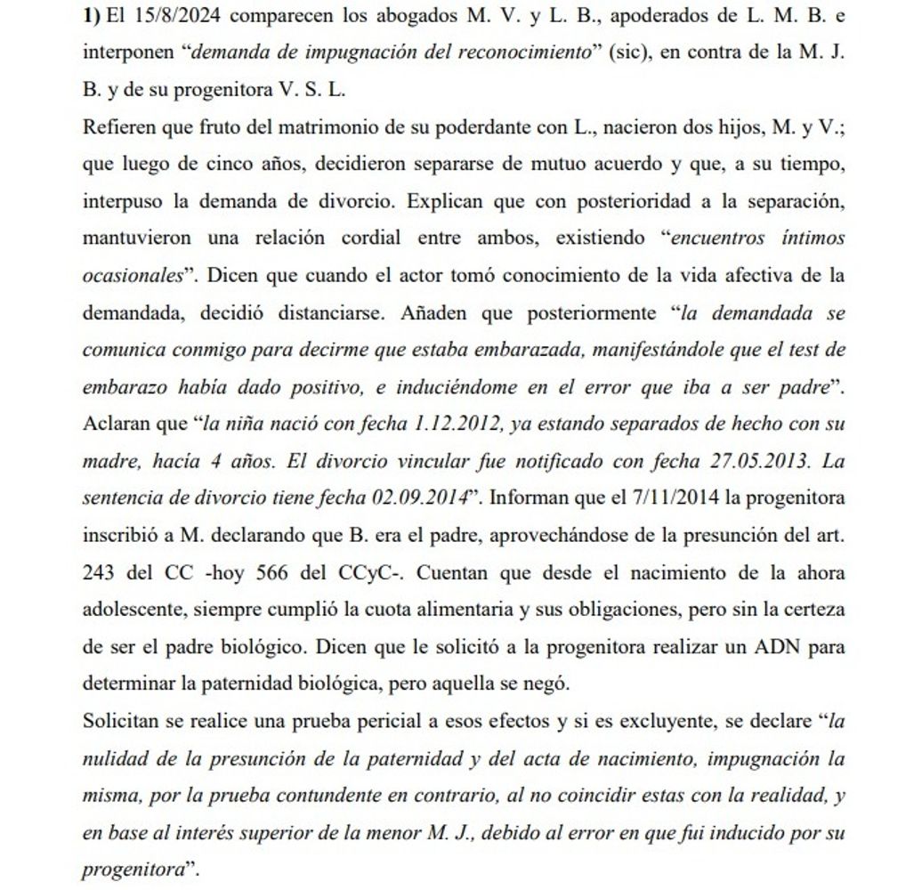 El fallo de la Justicia de Córdoba.