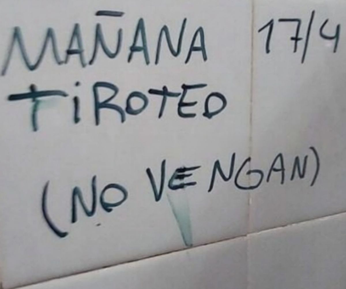 Amenazas en colegios de Gualeguaychú