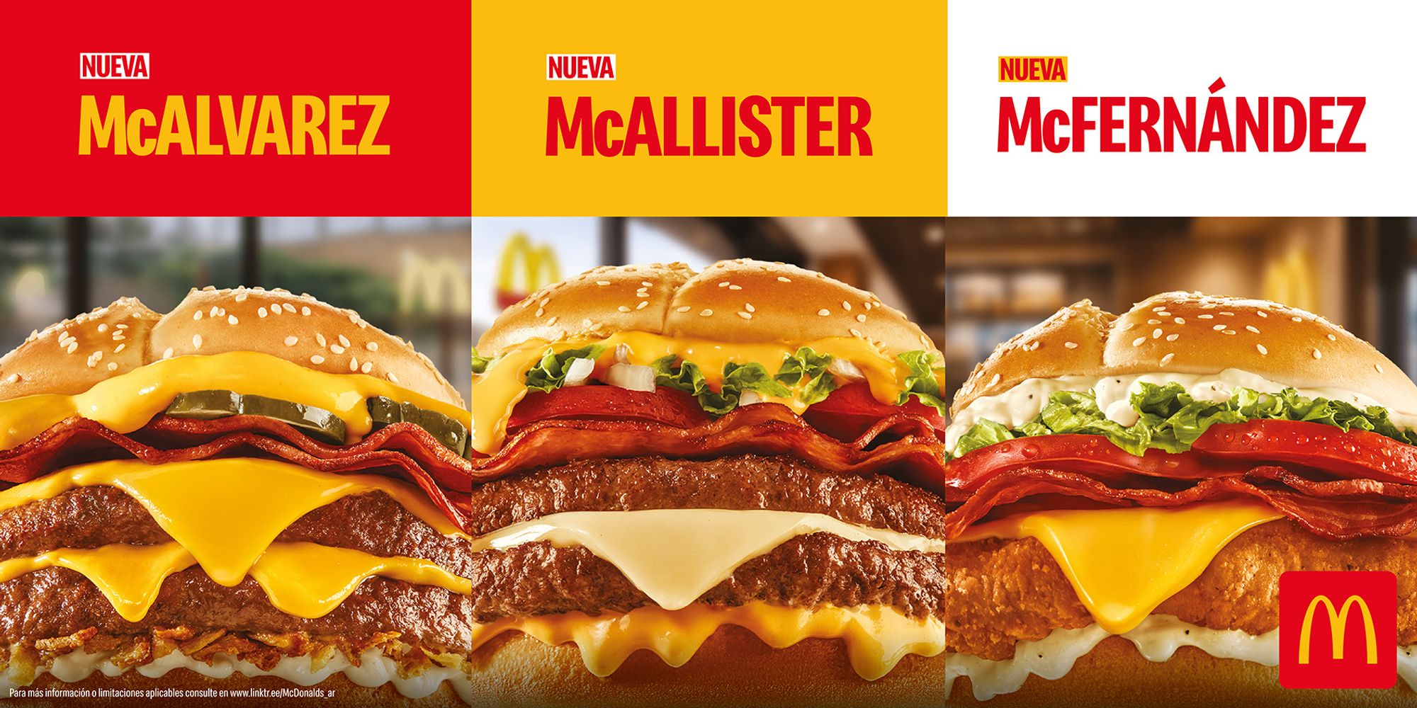 Cómo son y cuánto cuestan los 3 combos de McDonald's de la Selección Argentina por el Mundial 2026