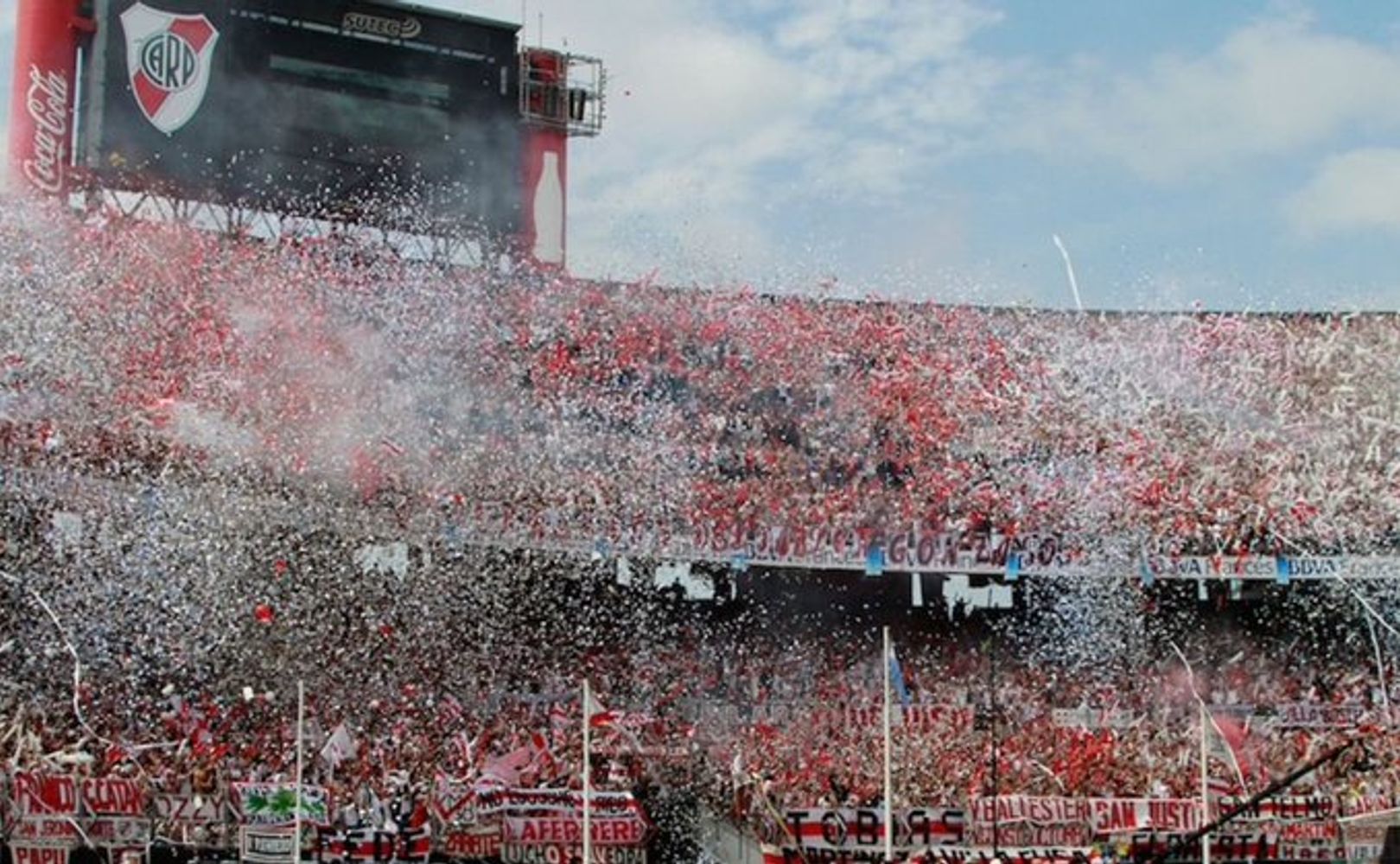 El Monumental, escenario del River-Boca de este domingo.