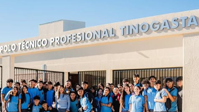 Tinogasta concentra su oferta técnica y profesional en un nuevo predio.