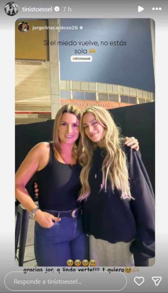 Jorgelina Cardoso y Tini
