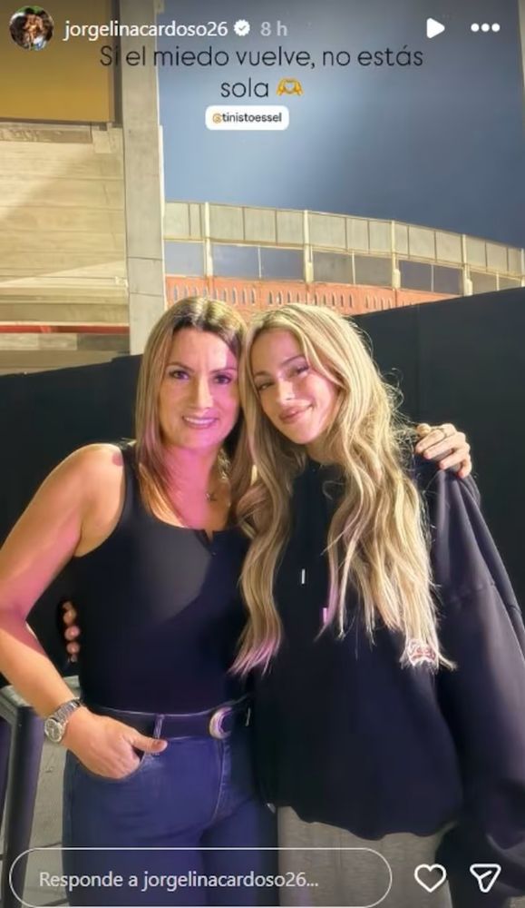 Jorgelina Cardoso y Tini