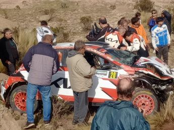 Murió un espectador tras ser embestido por un auto en el Rally Sudamericano en Córdoba