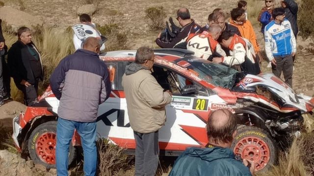 Murió un espectador en el Rally Sudamericano en Córdoba.