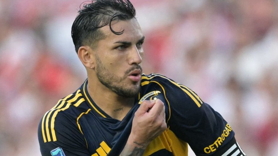 El gesto de Paredes a la tribuna de River Plate en el gol de Boca Juniors
