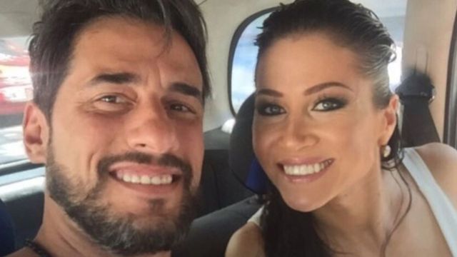 Adabel Guerrero y su marido