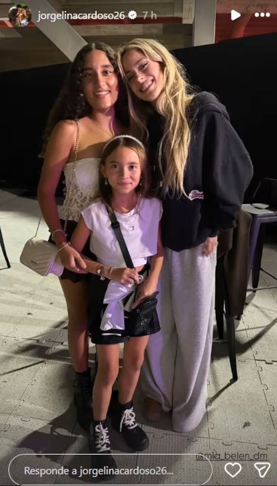 Jorgelina Cardoso, Mía, Pía y Tini