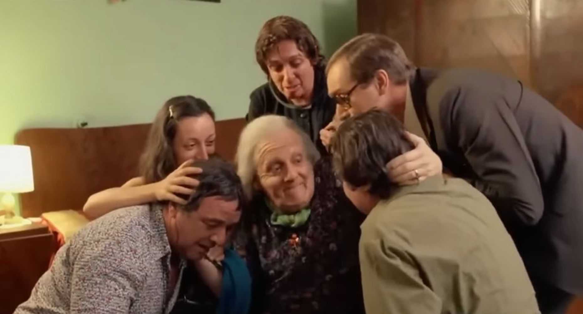 La IA imaginó un reencuentro entre Brandoni, Zorrilla y Gasalla.