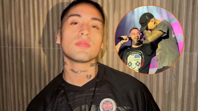 Tiago PZK se subió a cantar con Las Pastillas del Abuelo y sorprendió a todos: "Sin autotune"