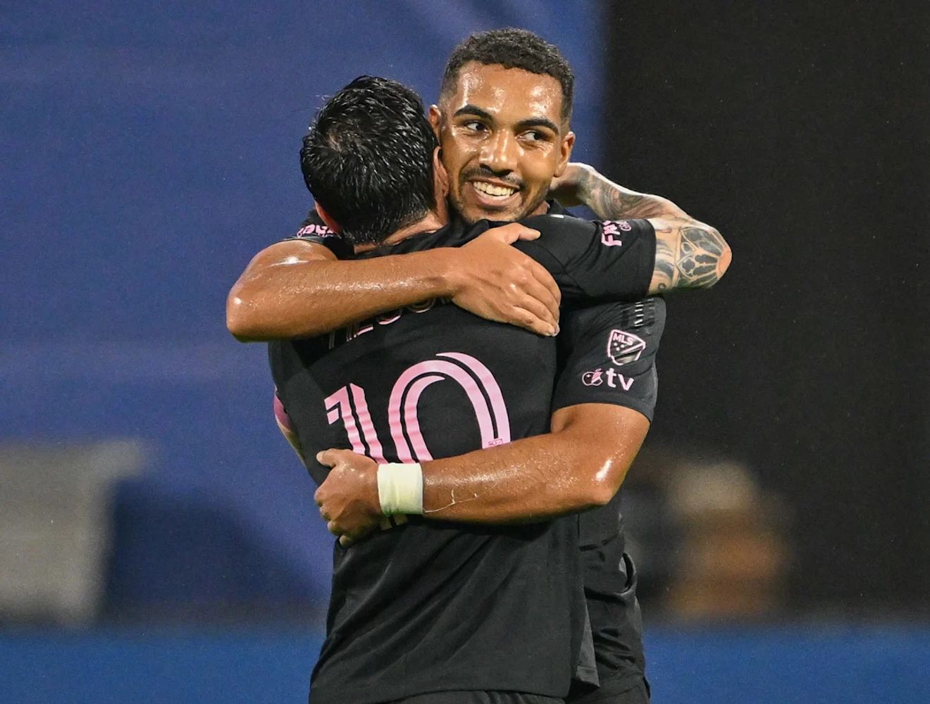 Yannick Bright y Messi