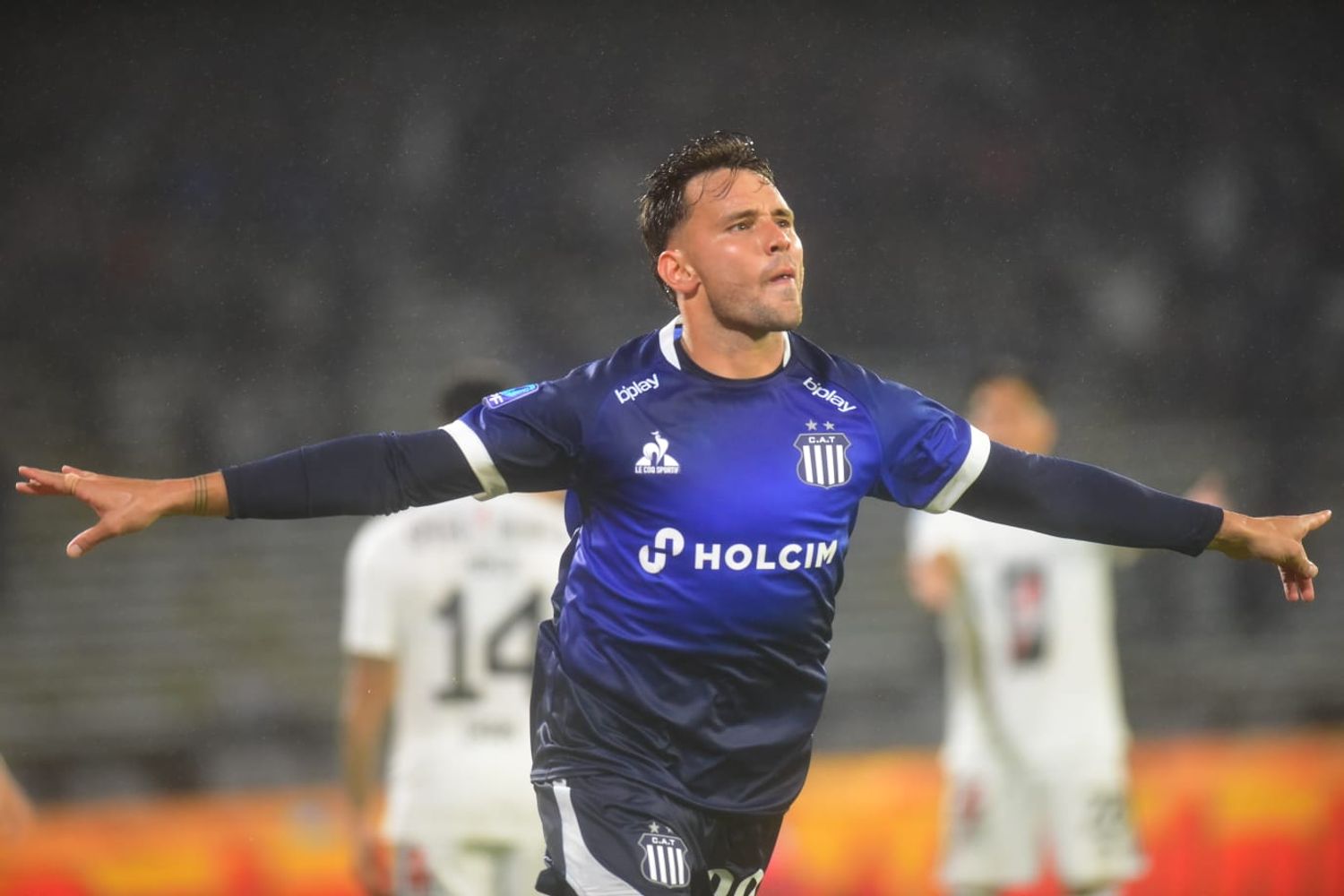 Siete goles lleva convertido Augusto Schott en Talleres. Tres en este Apertura.