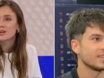 La pregunta de Morena Beltrán que incomodó a Lucas Blondel en vivo: "Siempre..."