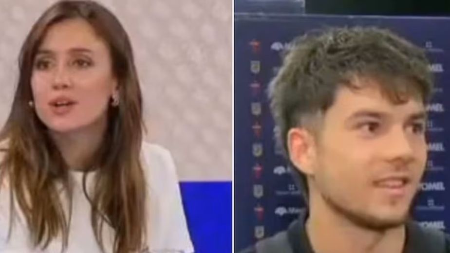 La pregunta de Morena Beltrán que incomodó a Lucas Blondel en vivo: "Siempre..."