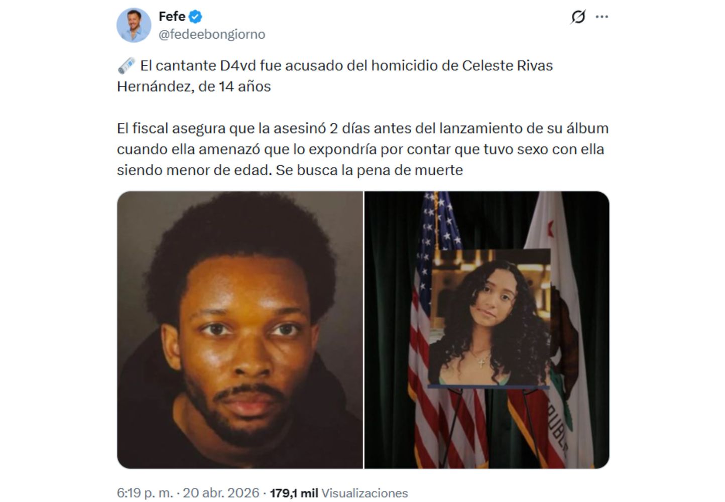 La noticia se viralizó en las redes sociales.
