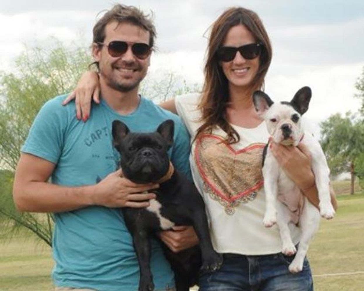 Moro, el perro de Paula Chaves y Pedro Alfonso