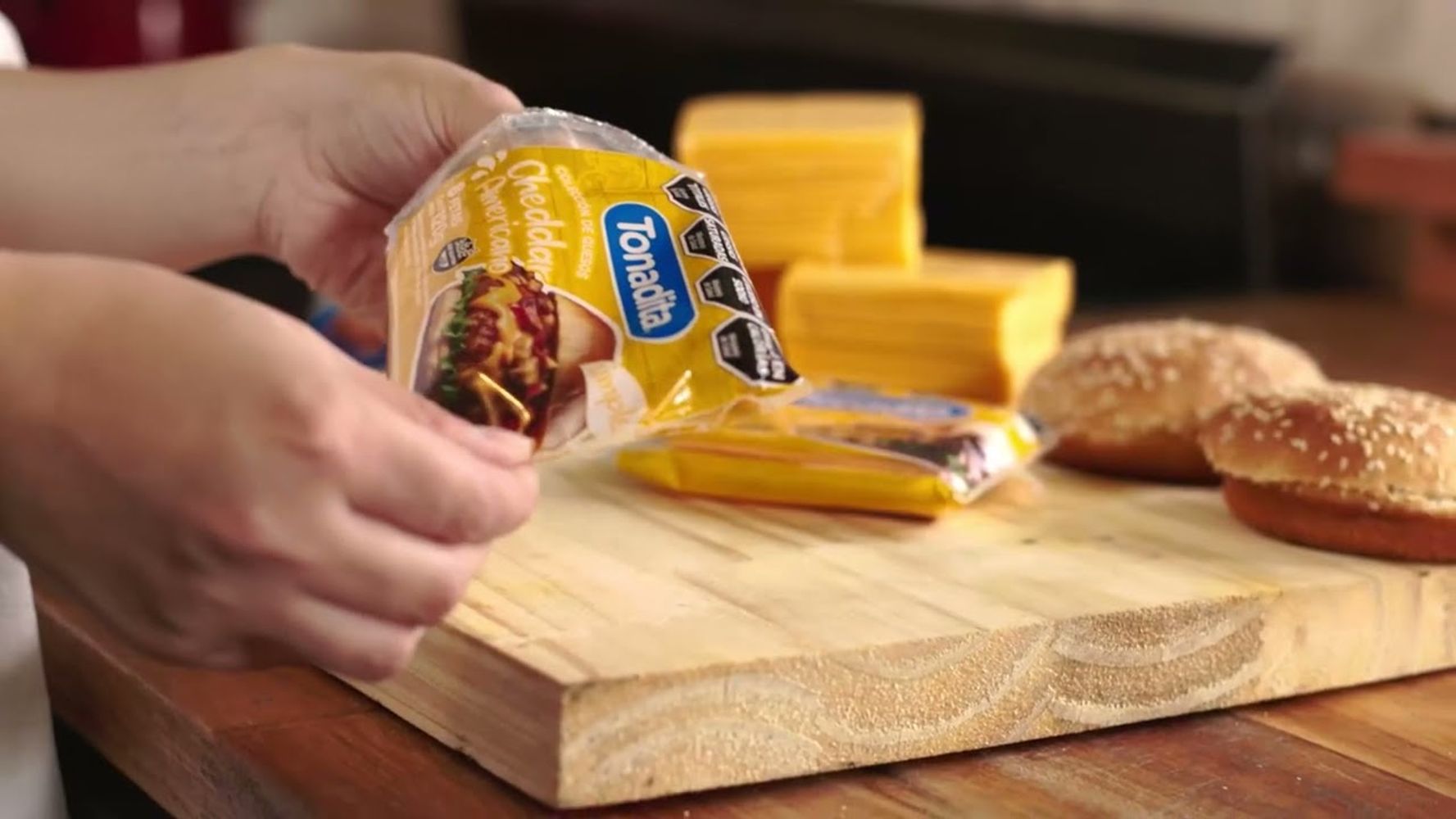 La Tonadita se destacó con su queso cheddar.
