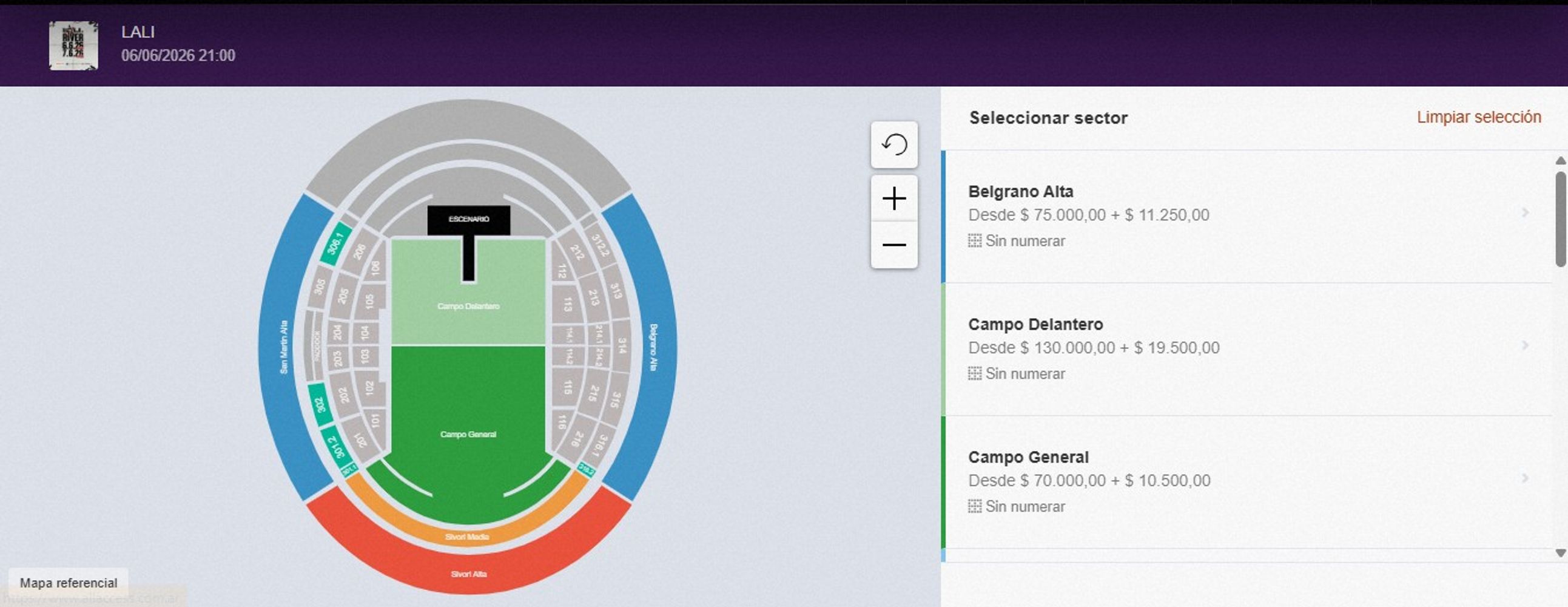 Se liberaron nuevas entradas para Lali en River 2026: precios, ubicaciones y dónde comprarlas