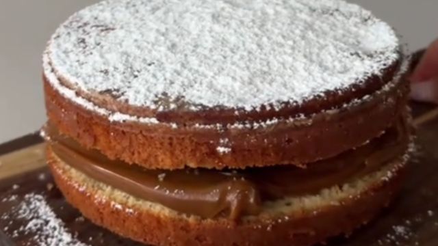 La receta que no falla para hacer un bizcochuelo de vainilla.