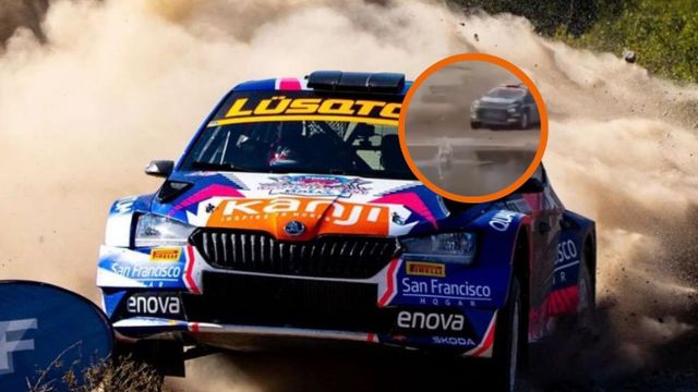 Tensión en el Rally de Córdoba. 