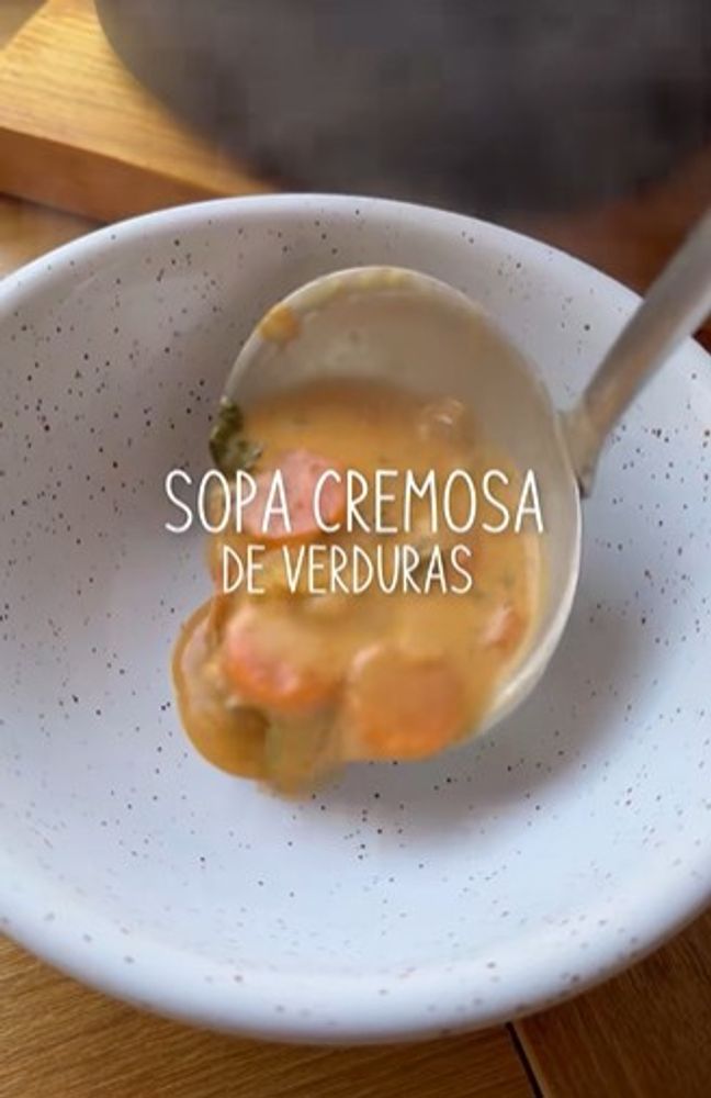 Sopa de verduras: el secreto para que salga cremosa y combatir el frío de forma saludable