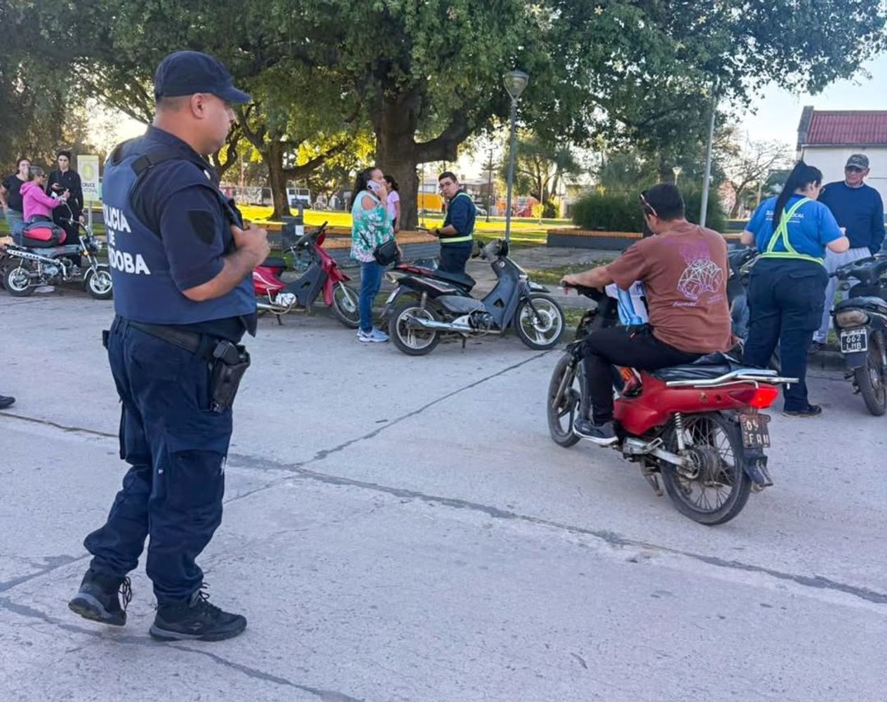 Controles y operativos en Arroyito