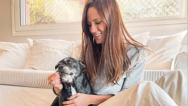 Moro, el perro de Paula Chaves y Pedro Alfonso