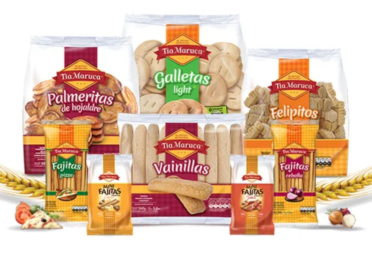 Algunos de los productos de la marca.