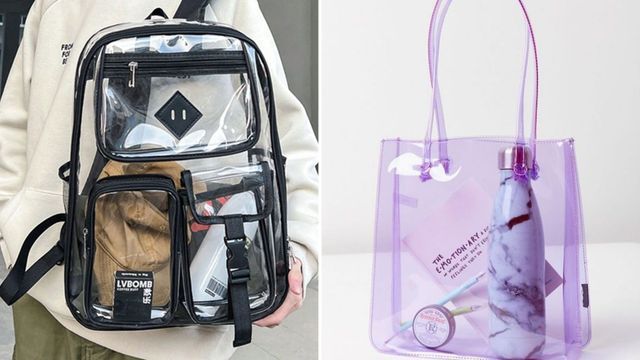 Mochilas transparentes