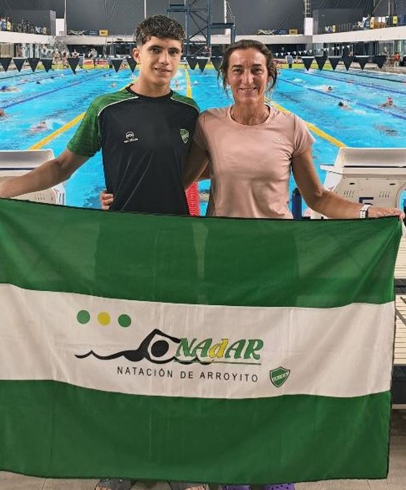 Maximiliano Meubry nadador Club Deportivo y Cultural Arroyito