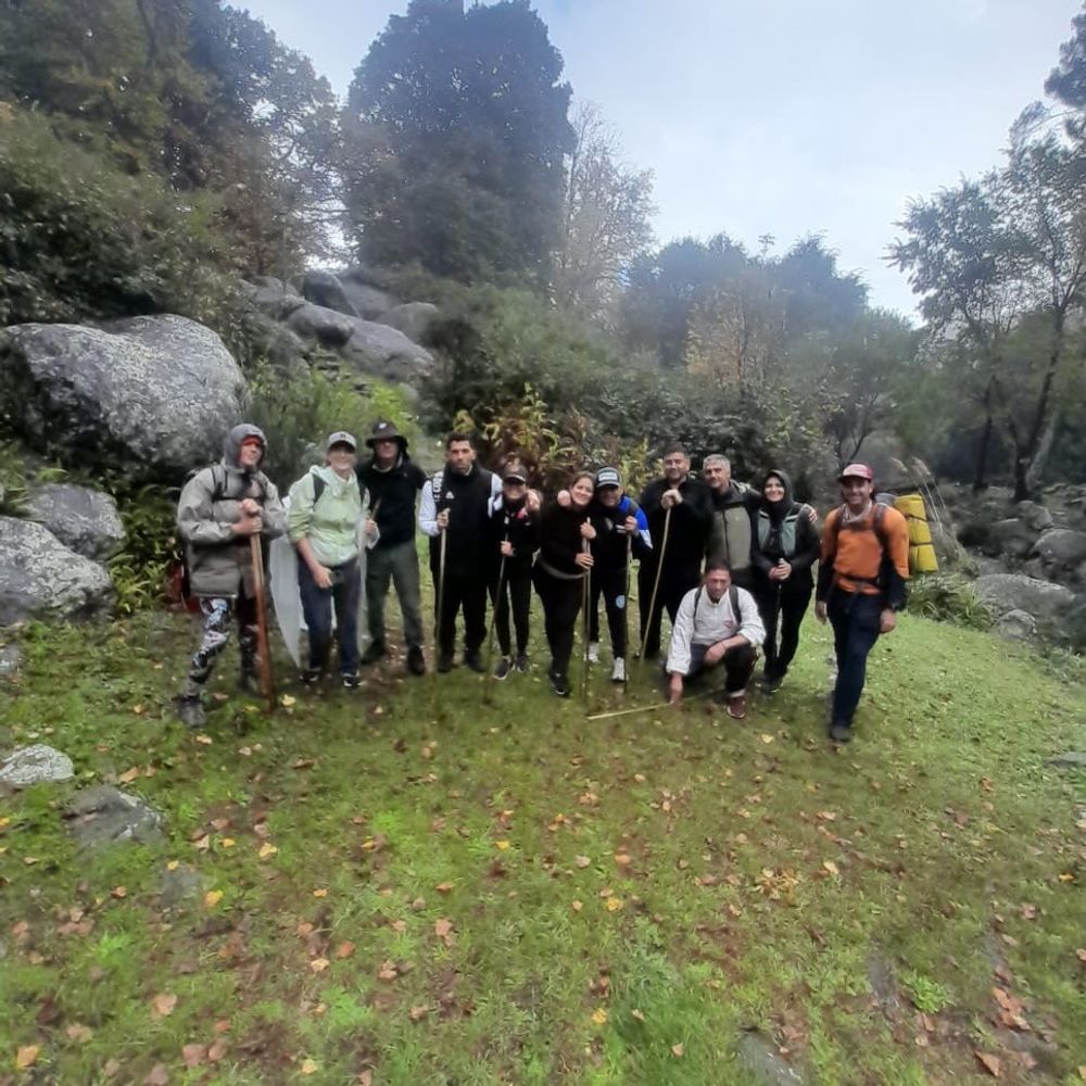 Tevez y sus acompañantes recorrieron una distancia de 12 kilómetros