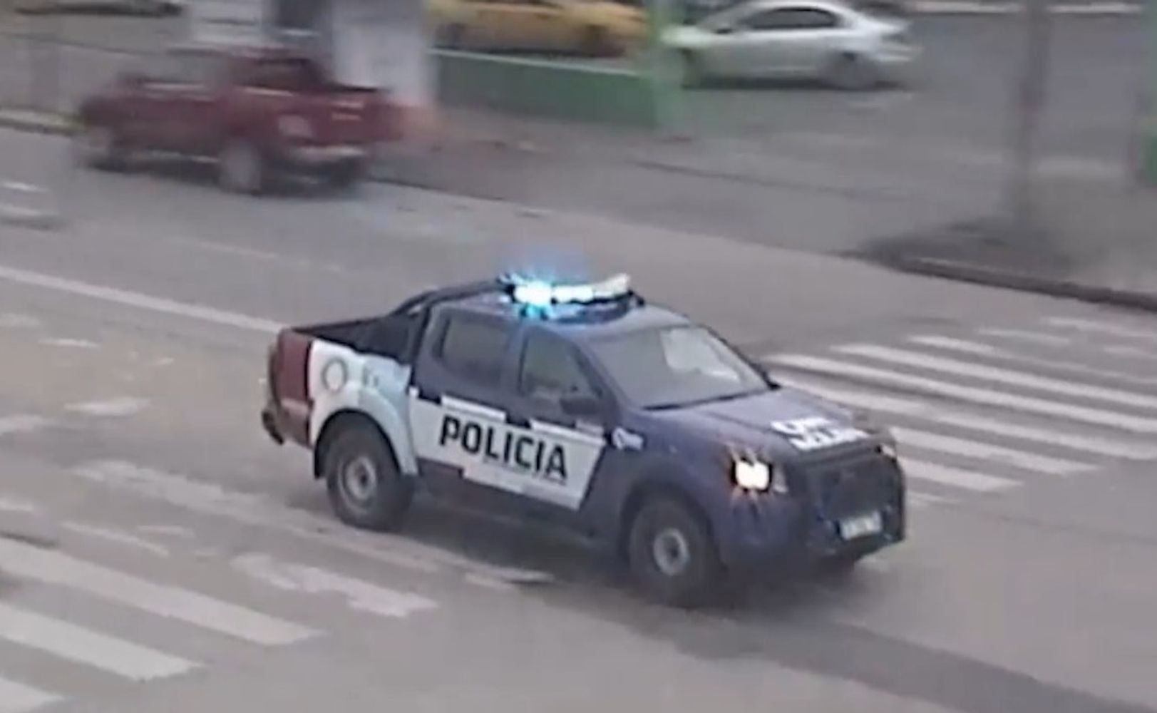 El rescate a toda velocidad en Córdoba.