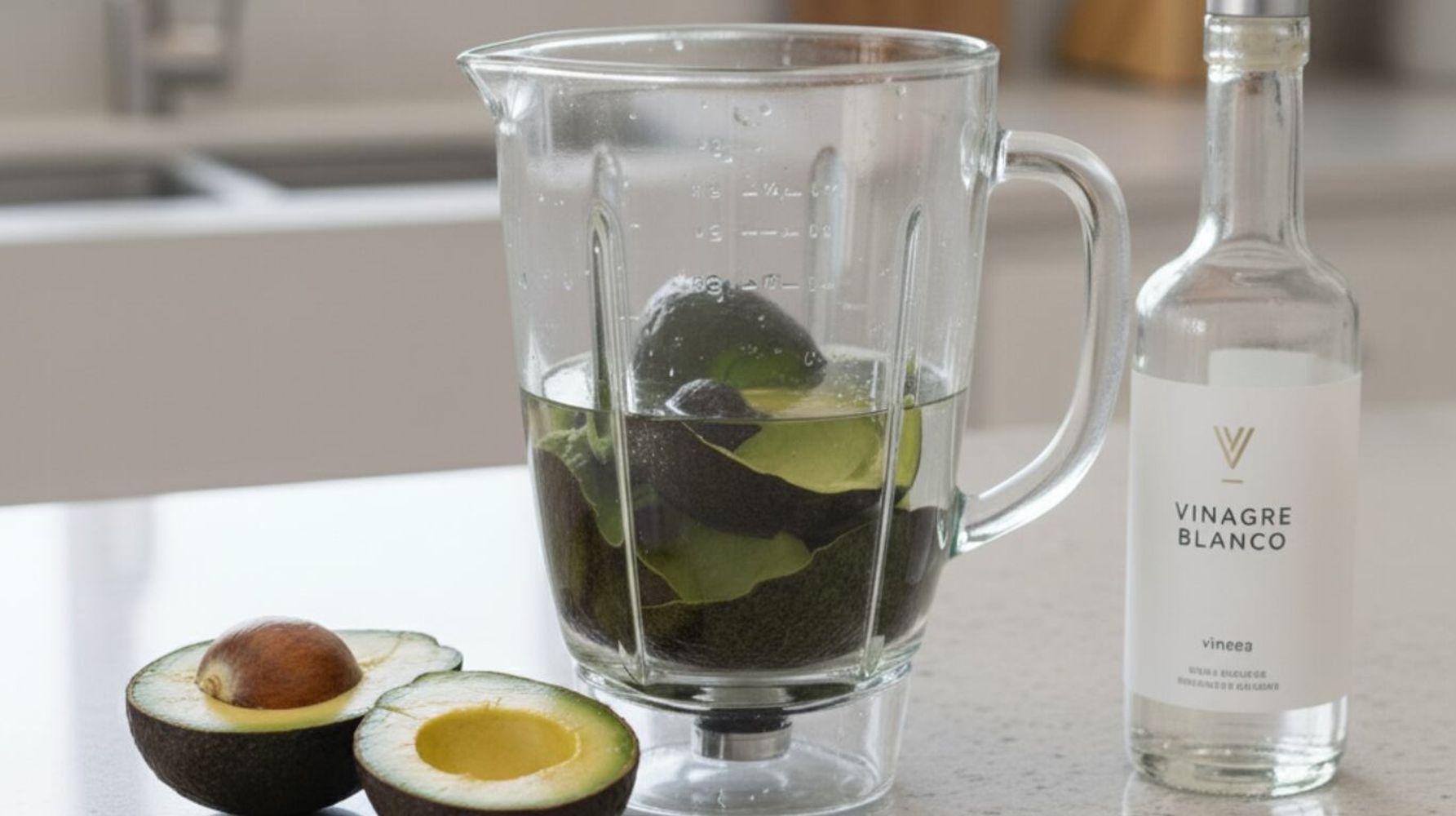 Cómo usar la mezcla de cáscara de palta y vinagre