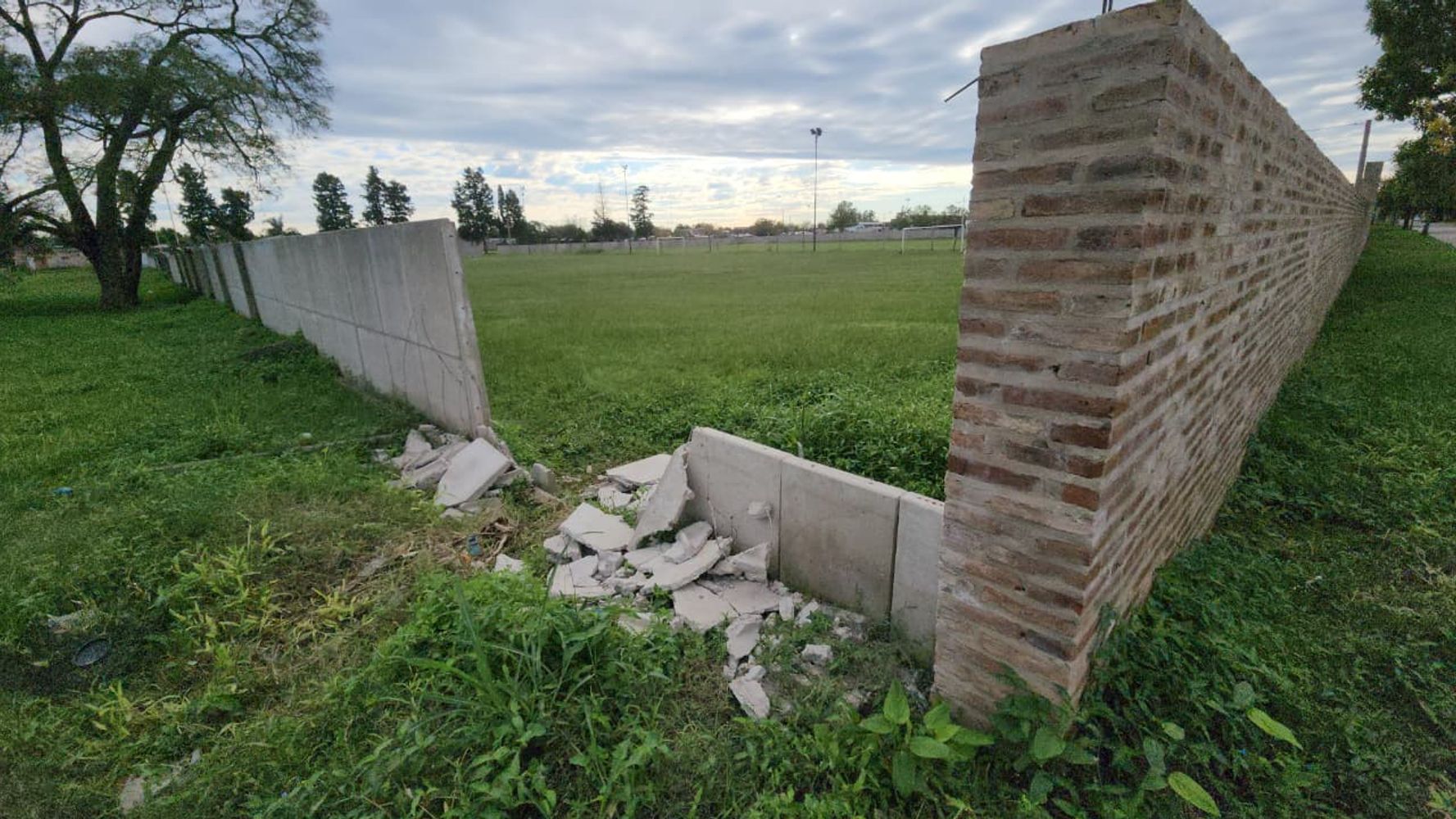 Atacaron el club Sportivo Norte y provocaron destrozos