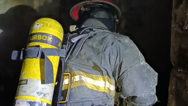 Incendio en Córdoba.
