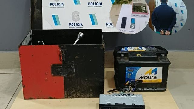 Punta Alta: la policía recupera elementos robados