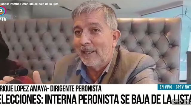 Internas en el PJ de Carlos Paz: “No podemos convalidar listas que sean socias del kirchnerismo local, que tanto daño le hizo a la ciudad”, declaró Enrique López Amaya