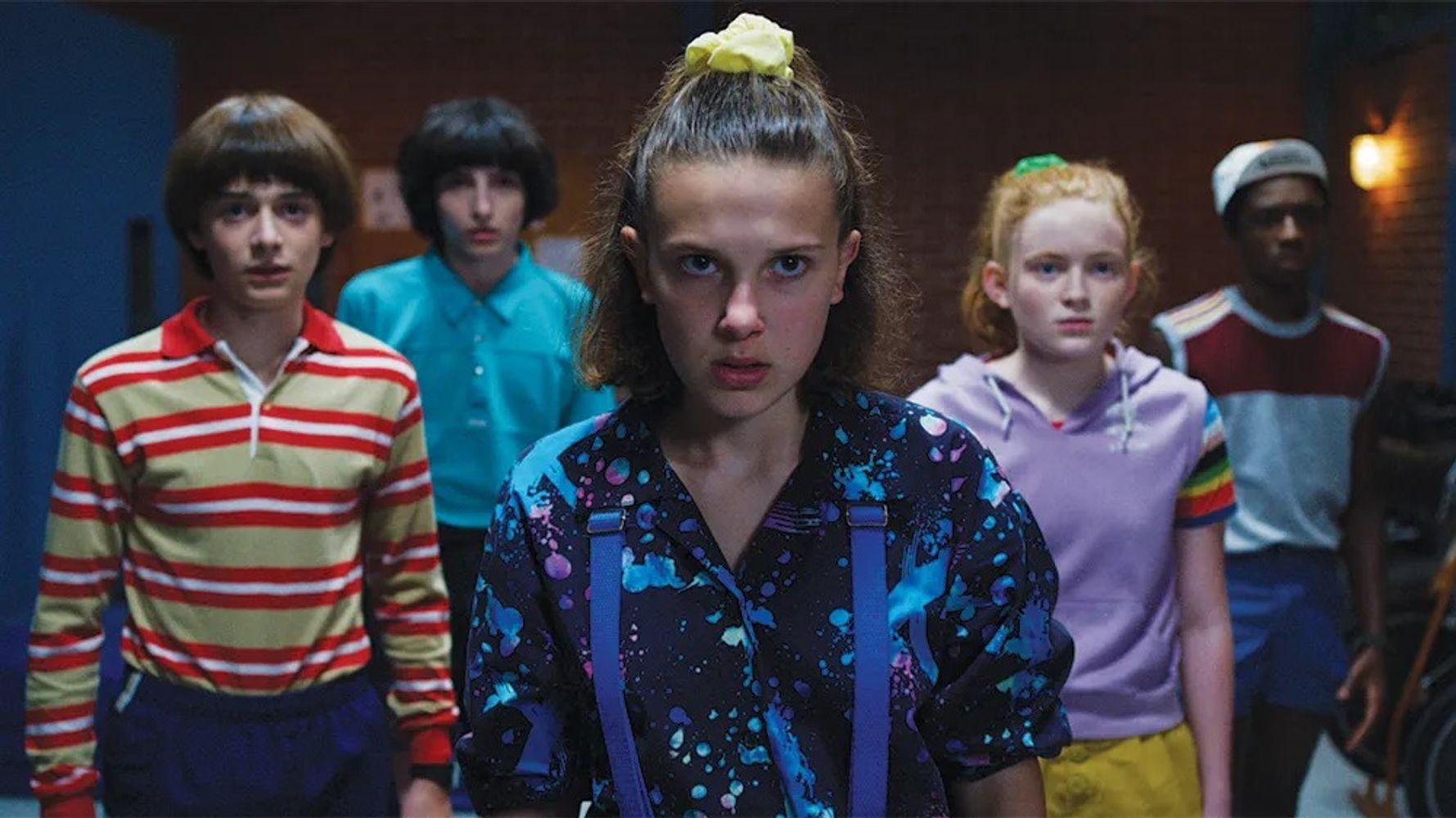 Figuras principales de Stranger Things.