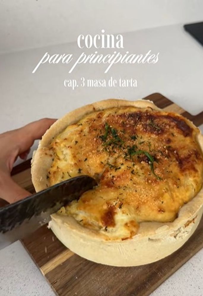 Cocina para principiantes: cómo hacer masa de tarta casera con solo 5 ingredientes