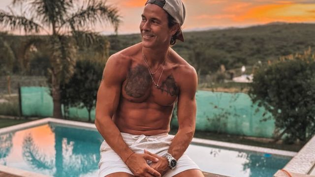 Mariano Martínez presentó a su novia de Córdoba.