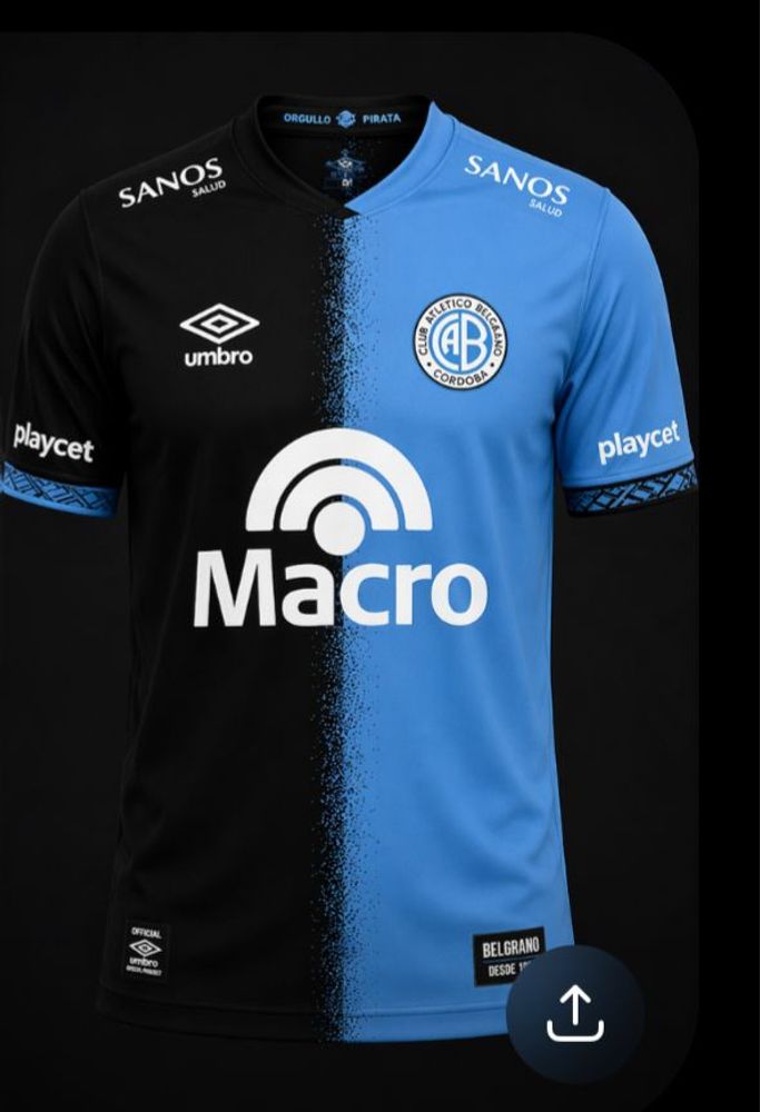 Presentaron la nueva camiseta de Belgrano.