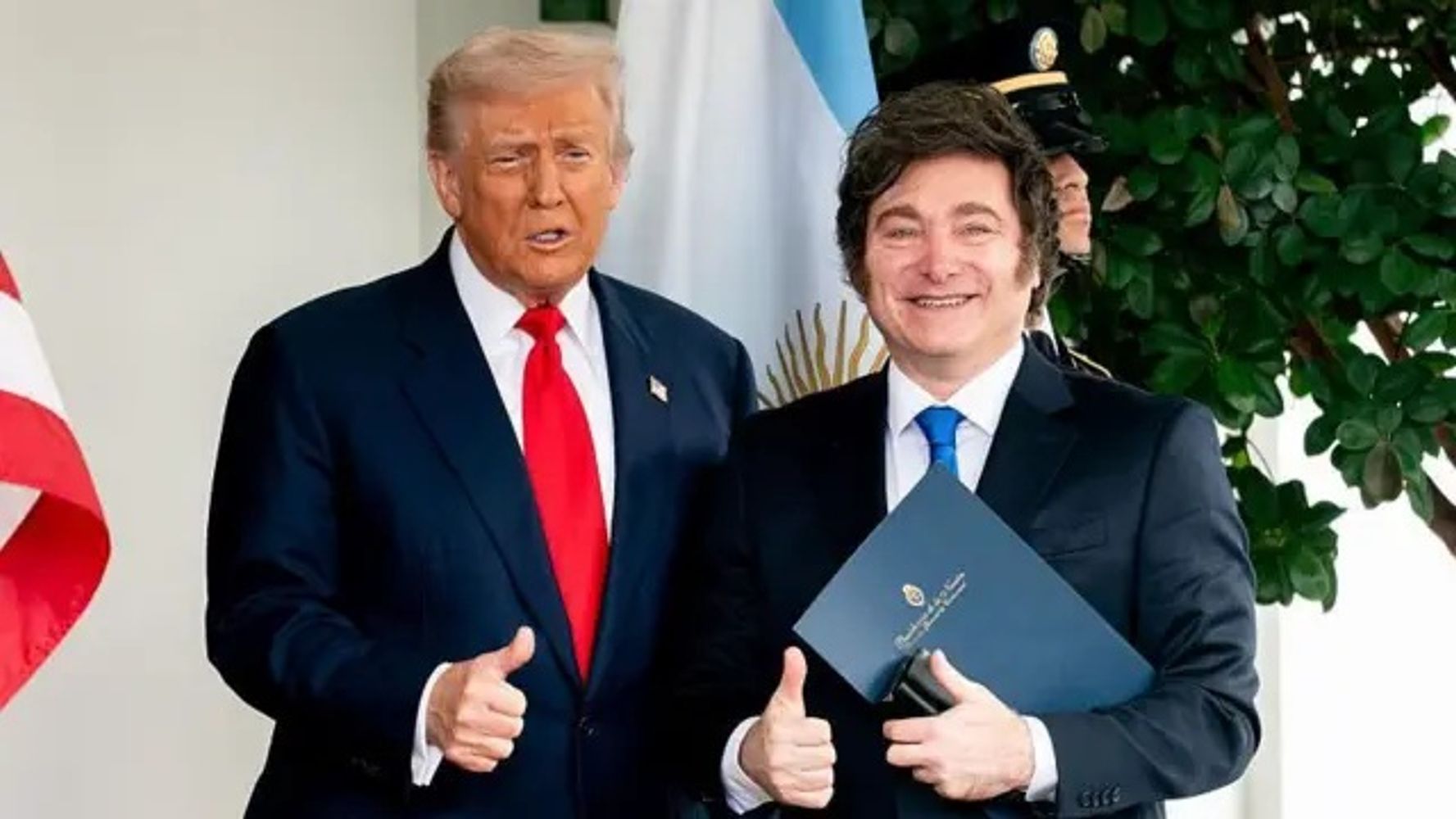 Donald Trump y Javier Milei