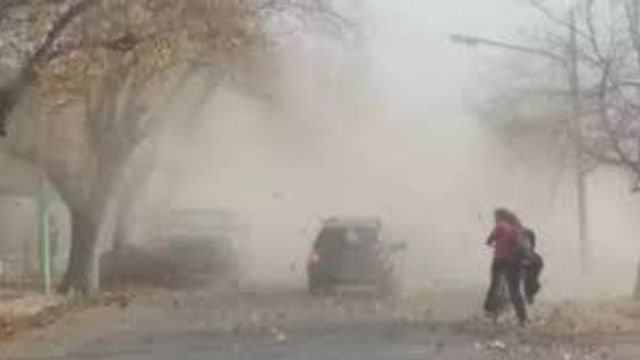 Alerta amarilla por tormentas.