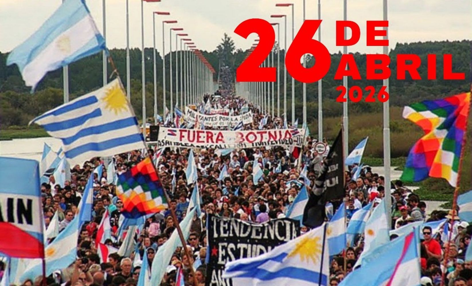 Movilización de ambientalistas ER. Fotos: Asamblea Ciudadana Ambiental Gualeguaychú.