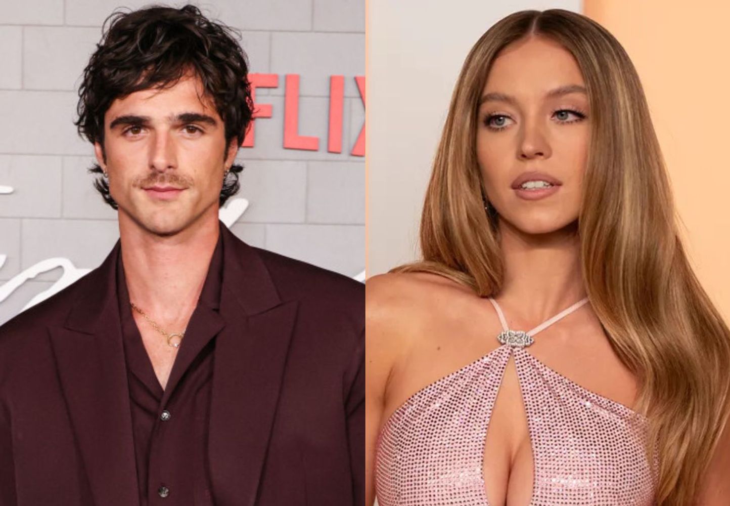 Jacob Elordi y Sydney Sweeney.