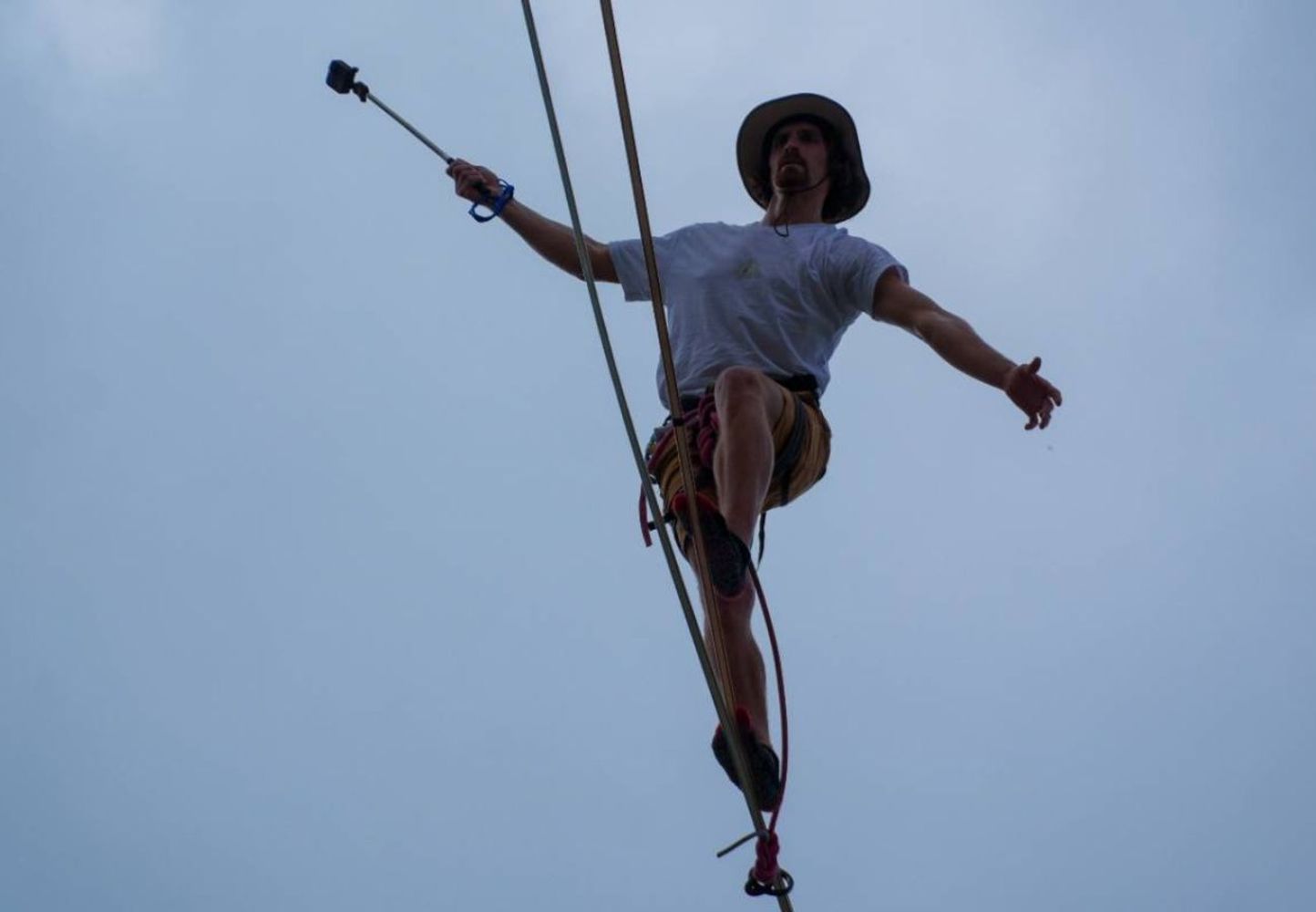 Primera Copa Mundial de Speedline Highline en Córdoba.