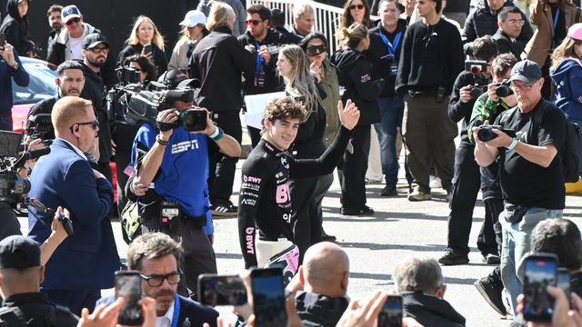 Franco Colapinto en Palermo.