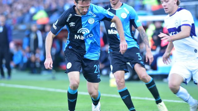 A Belgrano le costó muchísimo ante Gimnasia. Uno de los que no funcionó fue el "Mudo" Vázquez.