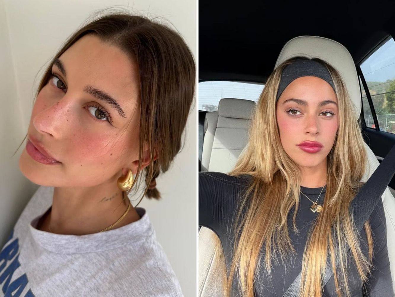 Los labios naturales, los tonos marrones y el efecto difuminado marcan las principales tendencias de maquillaje en 2026. Famosas como Tini y Hailey Bieber son muestra de ello.