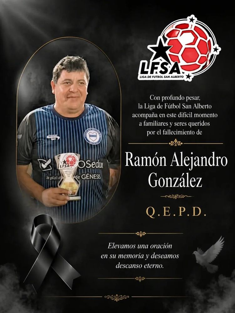 Murió Ramón Alejandro González.